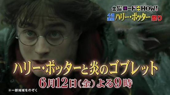 6月12日 21時 日テレ 金曜ロードshow ハリー ポッターと炎のゴブレット 日々の出来事 Kayoko S Diary