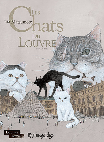 ルーヴルの猫 Les Chats Du Louvre Twitterでルーヴル美術館が紹介 日々の出来事 Kayoko S Diary